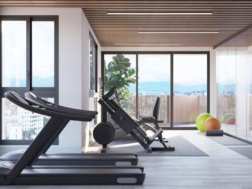 VIA Suites gym